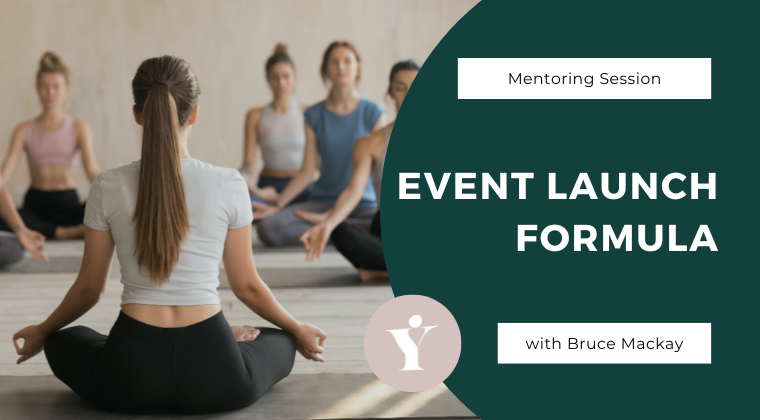 Event Launch Formula - Mentoring Session Cover